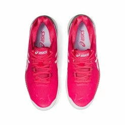 Asics Gel Resolution 8 Women's Clay Court Tennis Shoe (Pink/Cameo White) -Volkl Sales Store 1042A070 702 SB TP GLB 1024x1024