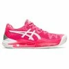 Asics Gel Resolution 8 Women's Clay Court Tennis Shoe (Pink/Cameo White) -Volkl Sales Store 1042A070 702 SR RT GLB 1024x1024
