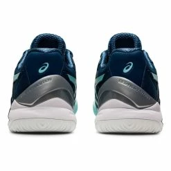 Asics Gel Resolution 8 Women's Tennis Shoe (Light Indigo/Clear Blue) -Volkl Sales Store 1042A072 406 SB BK GTM 1024x1024