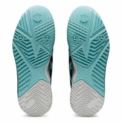 Asics Gel Resolution 8 Women's Tennis Shoe (Light Indigo/Clear Blue) -Volkl Sales Store 1042A072 406 SB BT GTM 1024x1024