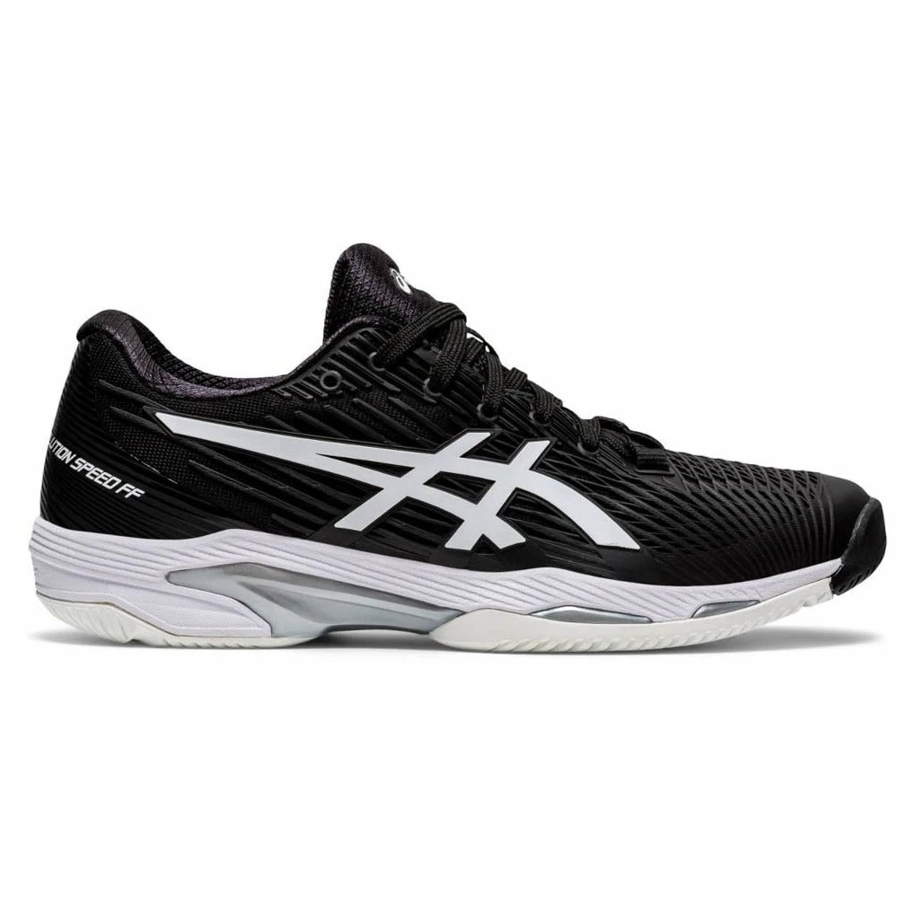 Asics Solution Speed FF 2 Women's Tennis Shoe (Black/White) 3 Asics Solution Speed FF 2 Women's Tennis Shoe (Black/White)