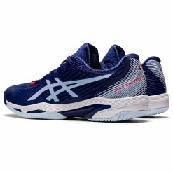 Asics Solution Speed FF 2 Women's Tennis Shoe (Dive Blue/Soft Sky) -Volkl Sales Store 1042A136 404 SB FL GLB PNG 1280x1280 JPG 1024x1024