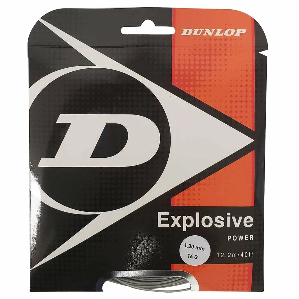 Dunlop Explosive 16 Tennis String (Grey) 3 Dunlop Explosive 16 Tennis String (Grey)