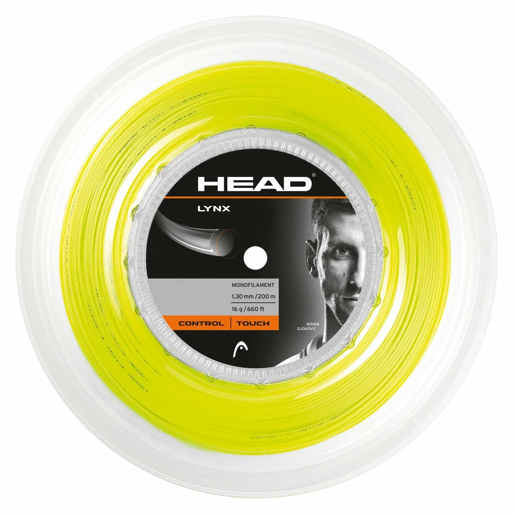 Head Lynx 16 Tennis String Reel (Yellow) 3 Head Lynx 16 Tennis String Reel (Yellow)
