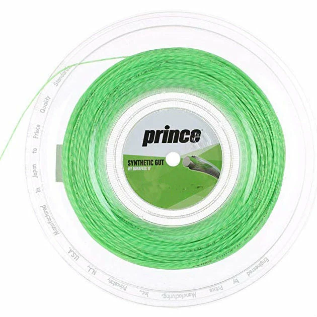 Prince Synthetic Gut 16 Duraflex Tennis String Reel (Green) 3 Prince Synthetic Gut 16 Duraflex Tennis String Reel (Green)
