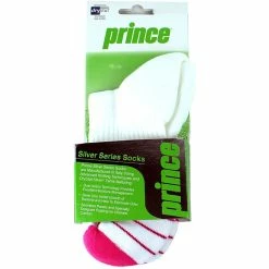 Prince Silver Series 1/4 Top Socks (White/Pink) 8 Prince Silver Series 1/4 Top Socks (White/Pink) -Volkl Sales Store AC UL1134 1024x1024