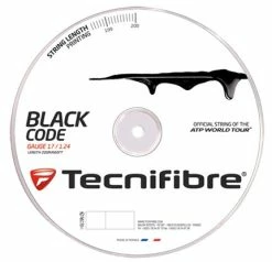 Tecnifibre Black Code 16 Tennis String Reel (Black) -Volkl Sales Store BLACKCODEREEL 1024x1024