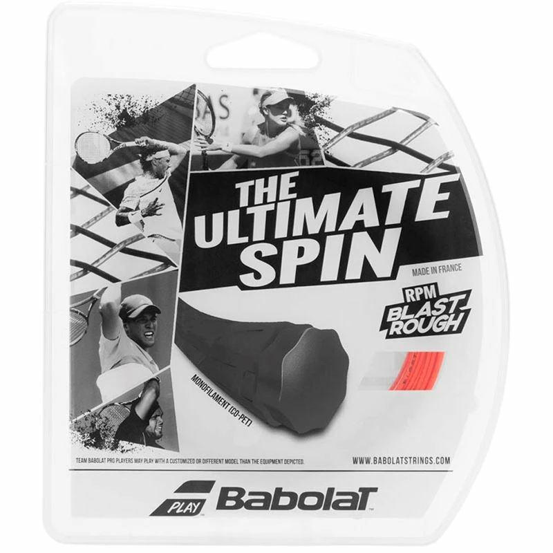 Babolat RPM Blast Rough 17 Tennis String (Red)