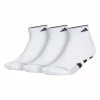 Adidas Men's Cushioned Low-Cut Socks (White) 2 Adidas Men's Cushioned Low-Cut Socks (White) -Volkl Sales Store CL5685 1 HARDWARE Photography SideCenterView white 1024x1024
