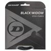 Dunlop Black Widow 16 G Tennis String (Black)