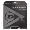 Dunlop Black Widow 18 G Tennis String (Black)