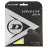 Dunlop Explosive Spin 17 G Tennis String (Yellow) -Volkl Sales Store DT20 10299195 EXPLOSIVE SPIN YELLOW 12M SET FRONT JPG 1024x1024