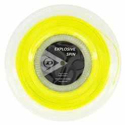Dunlop Explosive Spin 17 G Tennis String Reel (Yellow)