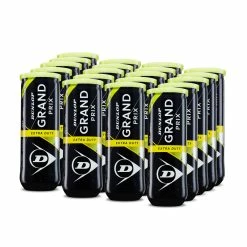 Dunlop Grand Prix Extra Duty Tennis Balls – 24 Can Case