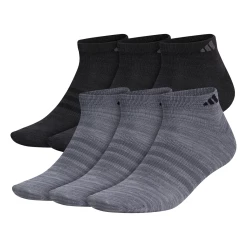 Adidas Men's Superlite Low-Cut Socks (Dark Grey)