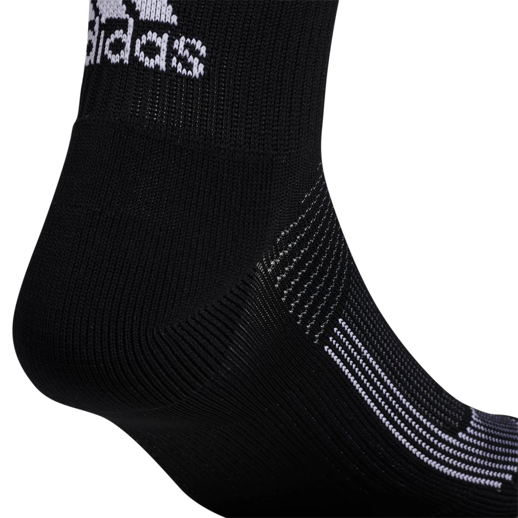 Adidas Men's Superlite UB21 Quarter-Cut Socks (Black) 5 Adidas Men's Superlite UB21 Quarter-Cut Socks (Black) - Image 3