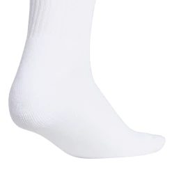 Adidas Women's 3 Stripe Quarter Crew Socks (White) -Volkl Sales Store EX6576 HDW photo detail 3 white 1024x1024