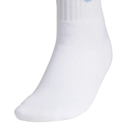Adidas Women's Sport Stripe High Quarter Socks (White) 8 Adidas Women's Sport Stripe High Quarter Socks (White) -Volkl Sales Store EX6589 HDW photo detail 2 white 1024x1024