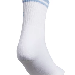 Adidas Women's Sport Stripe High Quarter Socks (White) 9 Adidas Women's Sport Stripe High Quarter Socks (White) -Volkl Sales Store EX6589 HDW photo detail 3 white 1024x1024