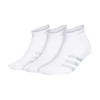 Adidas Men's Superlite Low-Cut Socks (White) -Volkl Sales Store FZ6997 HDW photo side center white 1024x1024