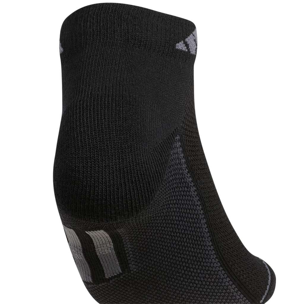 Adidas Women's Superlite Low-Cut Socks (Black/White/Grey) 5 Adidas Women's Superlite Low-Cut Socks (Black/White/Grey) - Image 3