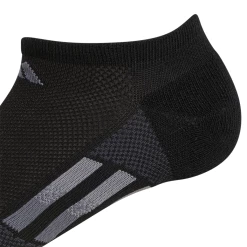 Adidas Women's Superlite 3 Stripe No-Show Socks (Black/White/Grey) 8 Adidas Women's Superlite 3 Stripe No-Show Socks (Black/White/Grey) -Volkl Sales Store FZ7062 HDW photo detail 2 white 1024x1024