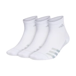 Adidas Men's Superlite Quarter Crew Socks (White)