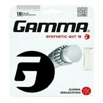 Gamma Synthetic Gut 18 Tennis String (White) 4 Gamma Synthetic Gut 18 Tennis String (White) - Image 2