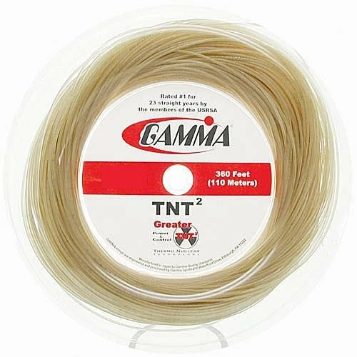 Gamma TNT2 17 Tennis String Mini Reel (Natural) 3 Gamma TNT2 17 Tennis String Mini Reel (Natural)