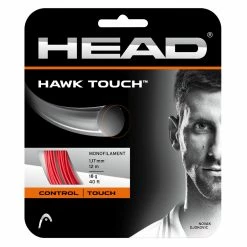 Head Hawk Touch 18 Tennis String (Red)