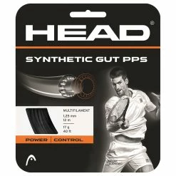 Head Synthetic Gut 17 PPS Tennis String (Black)