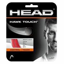 Head Hawk Touch 16 Tennis String (Red)