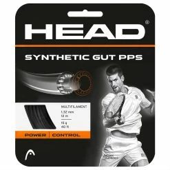 Head Synthetic Gut 16 PPS Tennis String (Black)