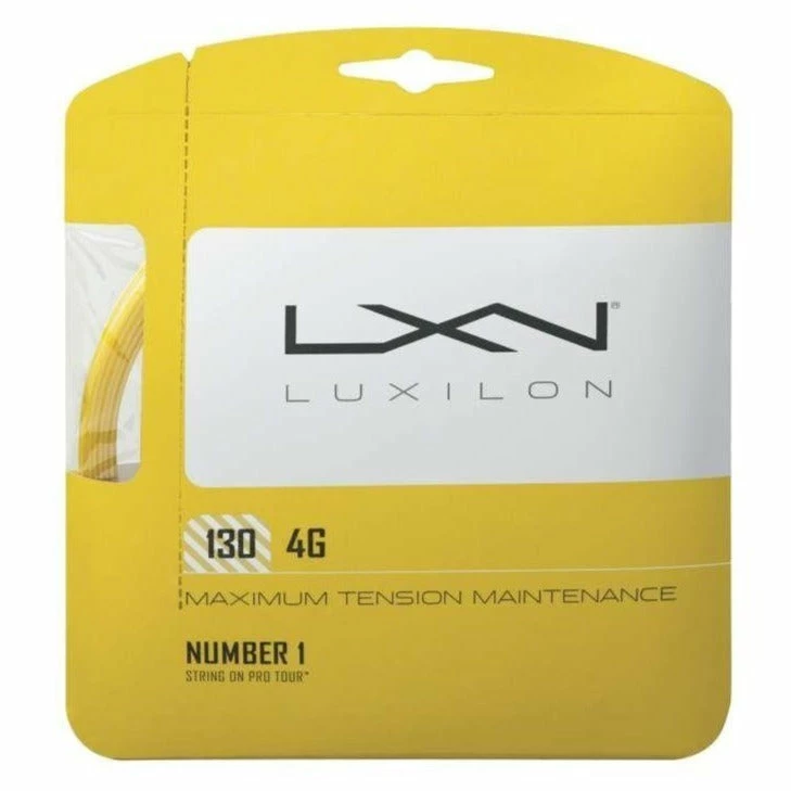 Luxilon 4G 16 Tennis String (Gold) 3 Luxilon 4G 16 Tennis String (Gold)