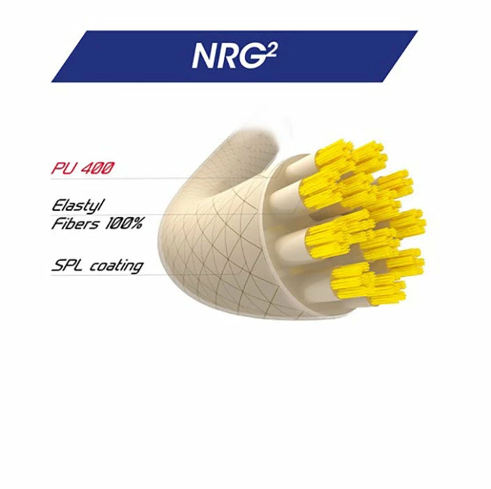 Tecnifibre NRG2 16 Tennis String (Natural) - Cut From Reel 3 Tecnifibre NRG2 16 Tennis String (Natural) - Cut From Reel