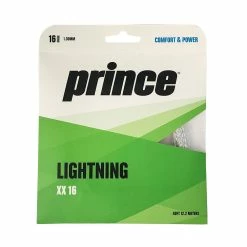 Prince Lightning XX 16 Tennis String (Silver)