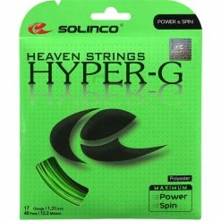 Solinco Hyper-G 17 Tennis String (Green)