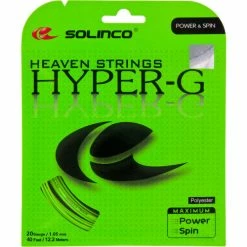 Solinco Hyper-G 20 Tennis String (Green)