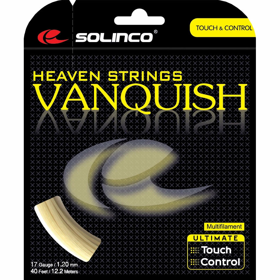 Solinco Vanquish 17 Tennis String (Natural) 3 Solinco Vanquish 17 Tennis String (Natural)