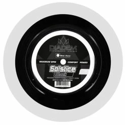 Diadem Solstice Black 16L Tennis String Reel (Black)