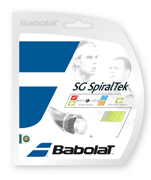 Babolat Spiraltek 16 Tennis String (Yellow) 3 Babolat Spiraltek 16 Tennis String (Yellow)