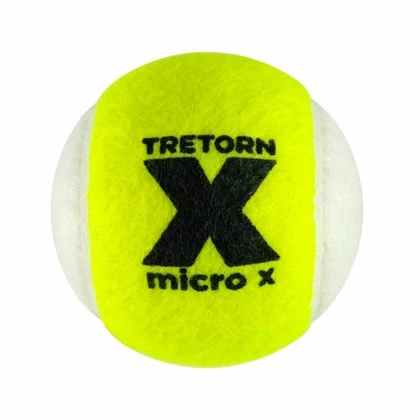 Tretorn Micro-X Pressureless Yellow/White Tennis Balls - 72 Ball Bag 4 Tretorn Micro-X Pressureless Yellow/White Tennis Balls - 72 Ball Bag - Image 2