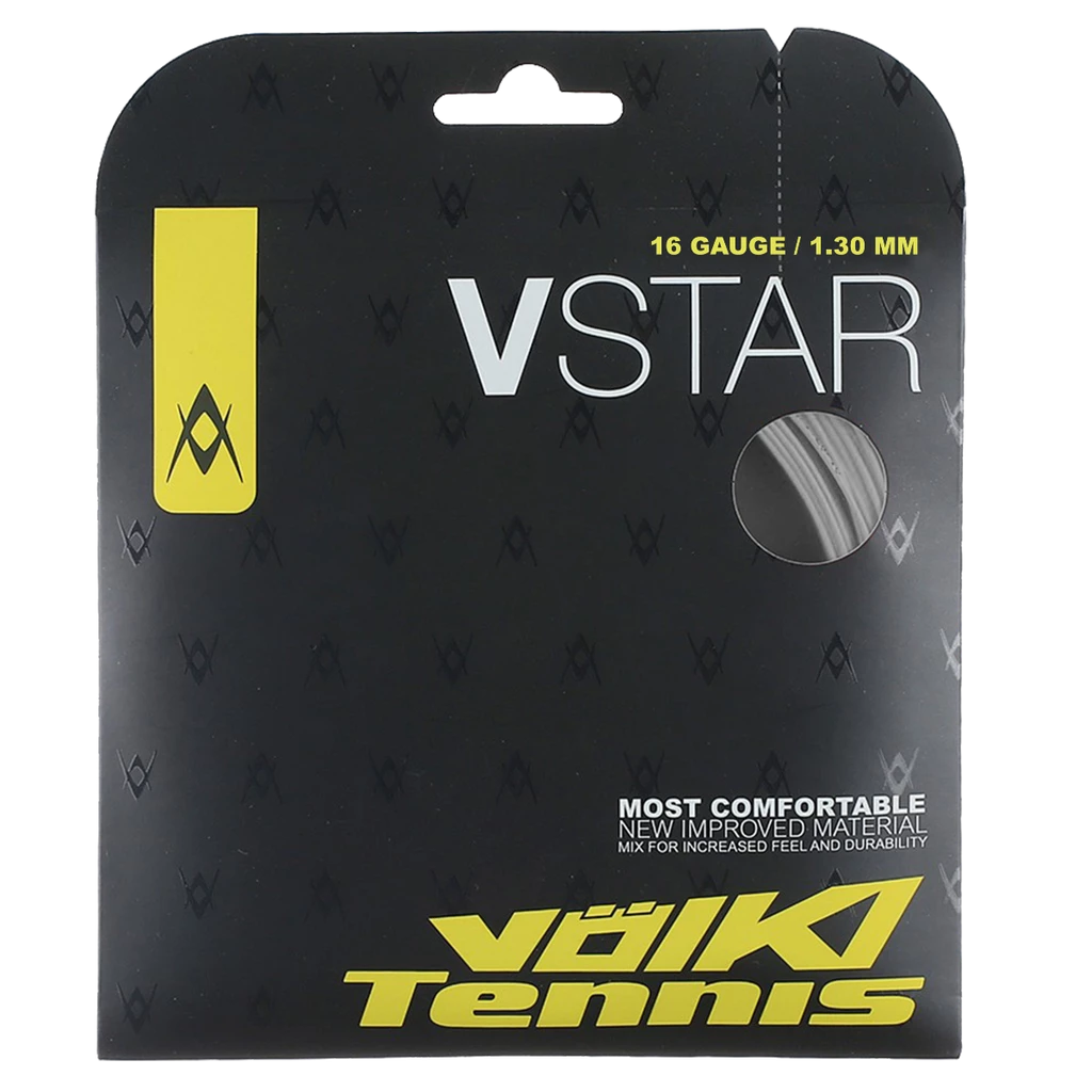 Volkl V-Star 16 Tennis String (White) 3 Volkl V-Star 16 Tennis String (White)