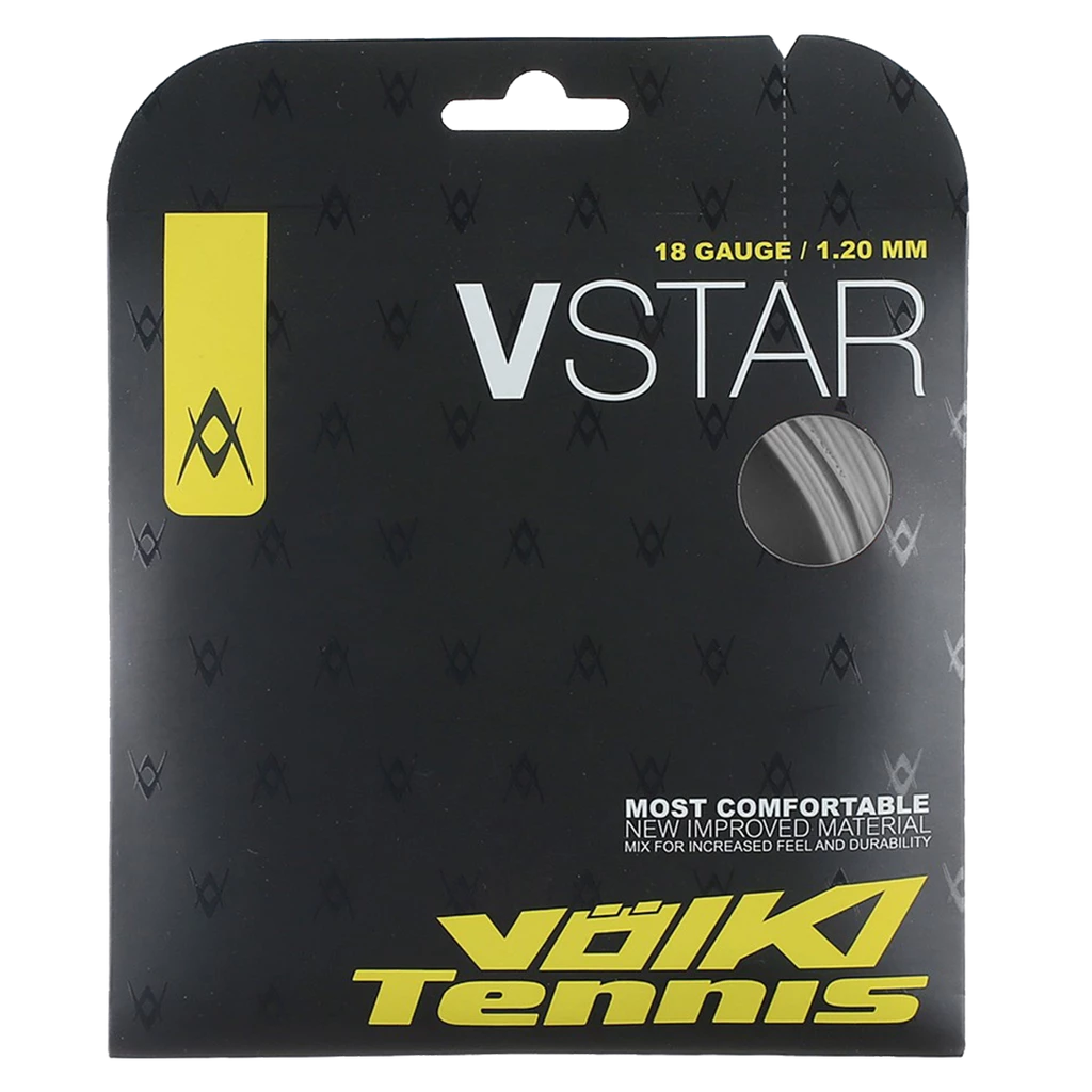 Volkl V-Star 18 Tennis String (White) 3 Volkl V-Star 18 Tennis String (White)