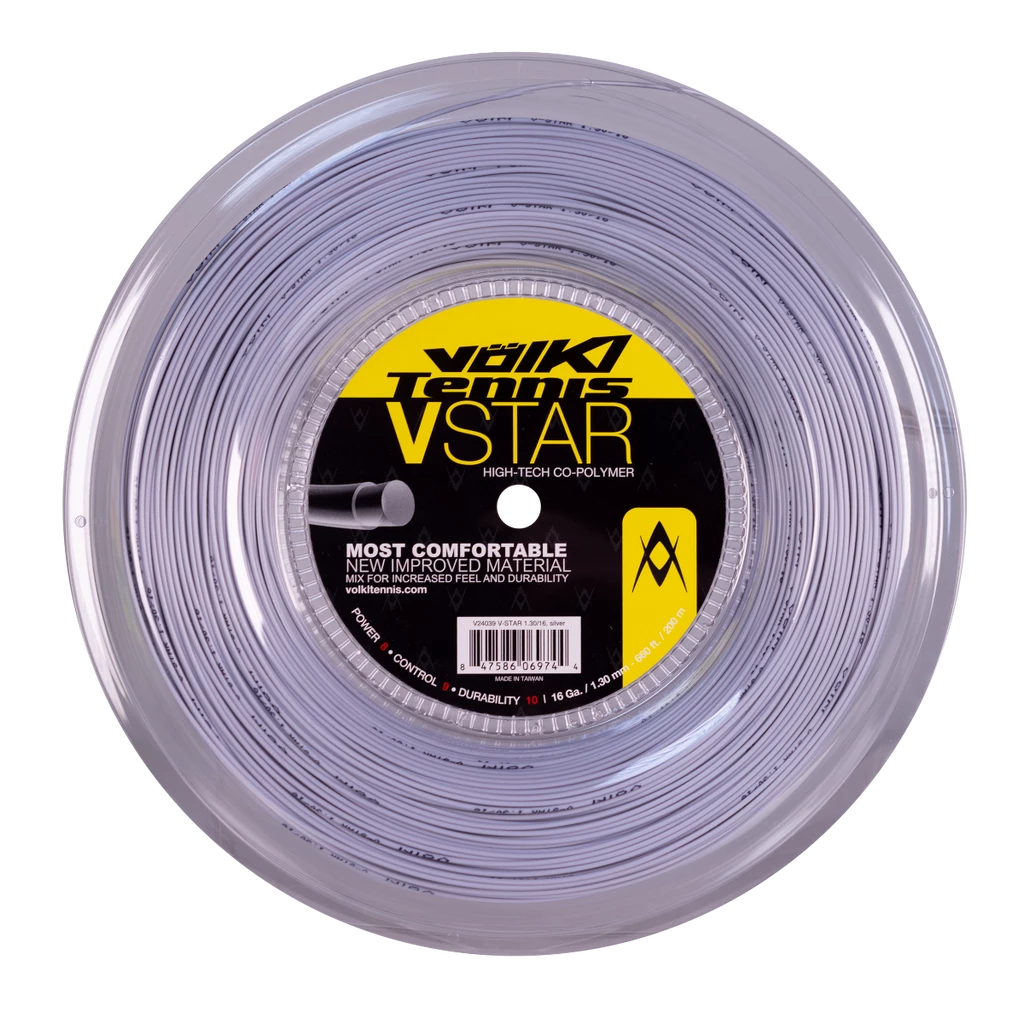 Volkl V-Star 16 Tennis String Reel (White) 3 Volkl V-Star 16 Tennis String Reel (White)