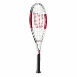 Wilson Intrigue (Pre-Strung) 5 Wilson Intrigue (Pre-Strung) -Volkl Sales Store WR019510H 1 Intrigue PearlWhite DarkPink.png.cq5dam.web .1200.1200 1024x1024