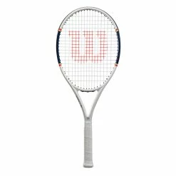 Wilson Roland Garros Triumph (White/Navy, Pre-Strung)