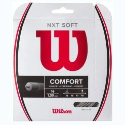 Wilson NXT Soft 16 Tennis String (Silver)