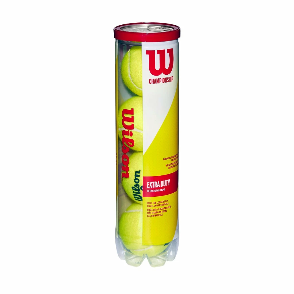 Wilson Championship Extra Duty Tennis Balls (18 Can Case) 4 Wilson Championship Extra Duty Tennis Balls (18 Can Case) - Image 2