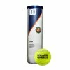 Wilson Roland Garros All Court Tennis Balls (4 Ball Can) -Volkl Sales Store WRT116400E Wilson Roland Garros All Court 4 Ball Can 1024x1024